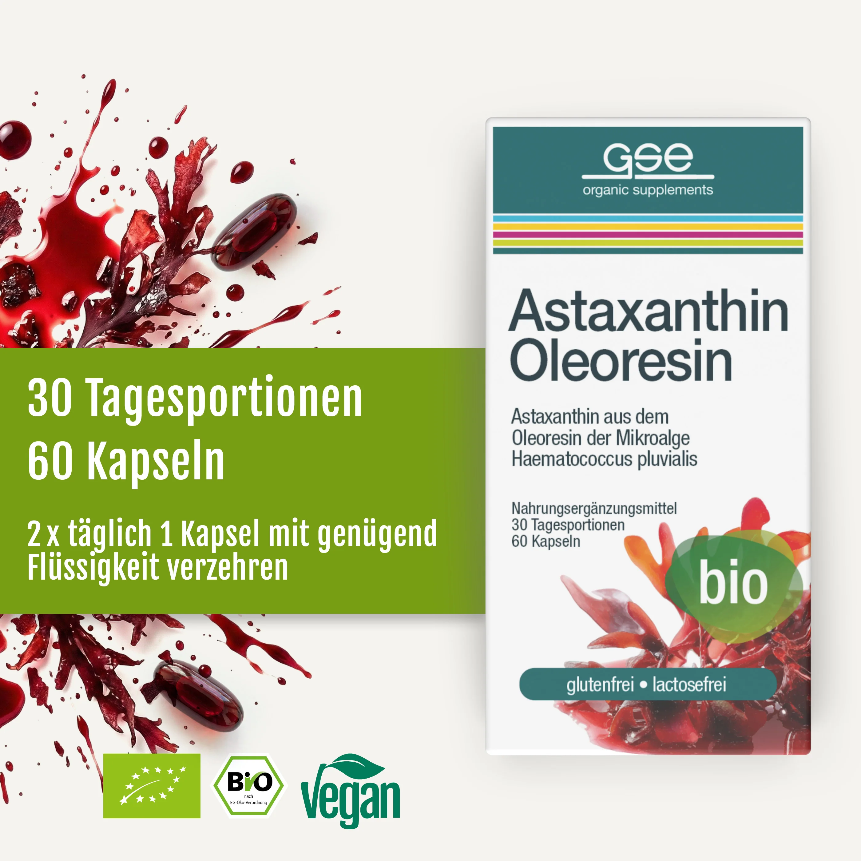 Astaxanthin Oleoresin Kapseln (Bio) - Image 3