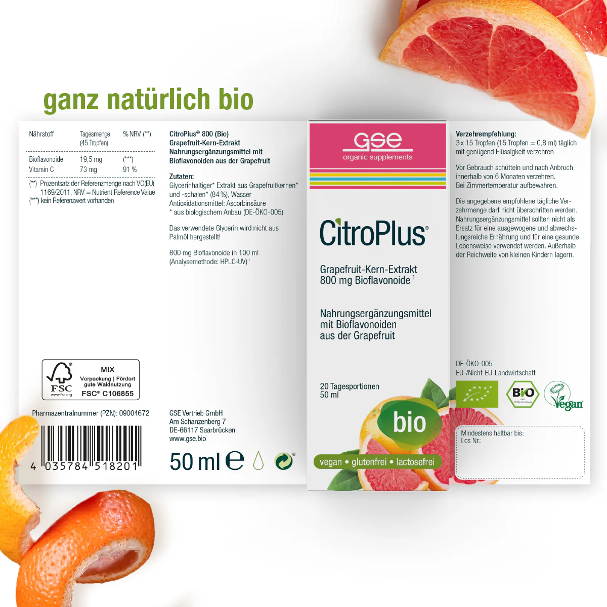 CitroPlus® 800 - Grapefruitkernextrakt (Bio) - Image 7