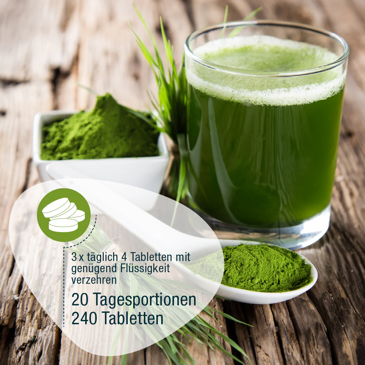 Gerstengras Tabletten (Bio) - Image 4