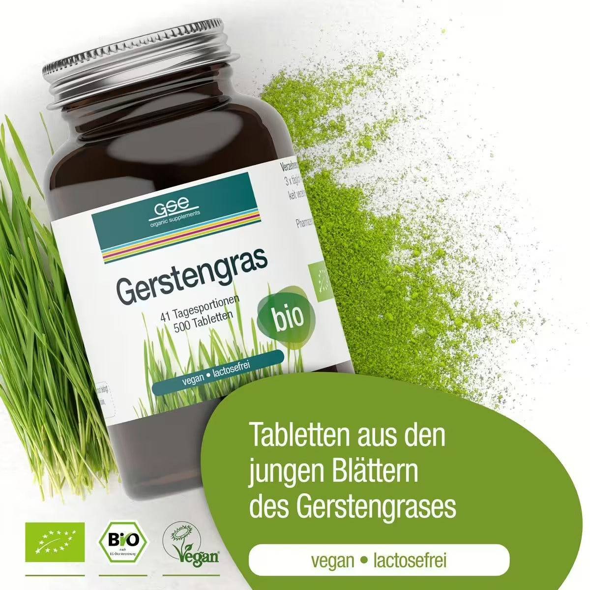 Gerstengras Tabletten (Bio) - Image 6