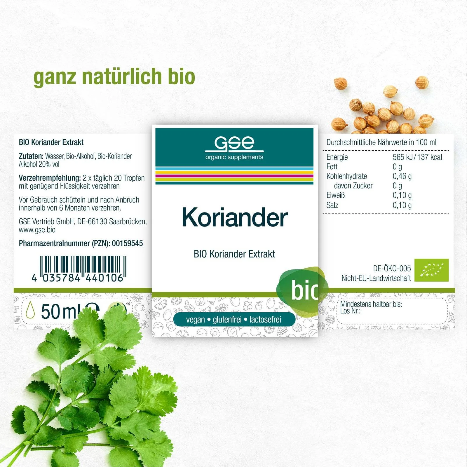 Koriander-Extrakt (Bio) - Image 3