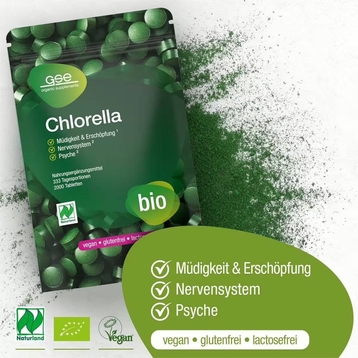 Naturland Bio Chlorella (Tabletten) - Image 14