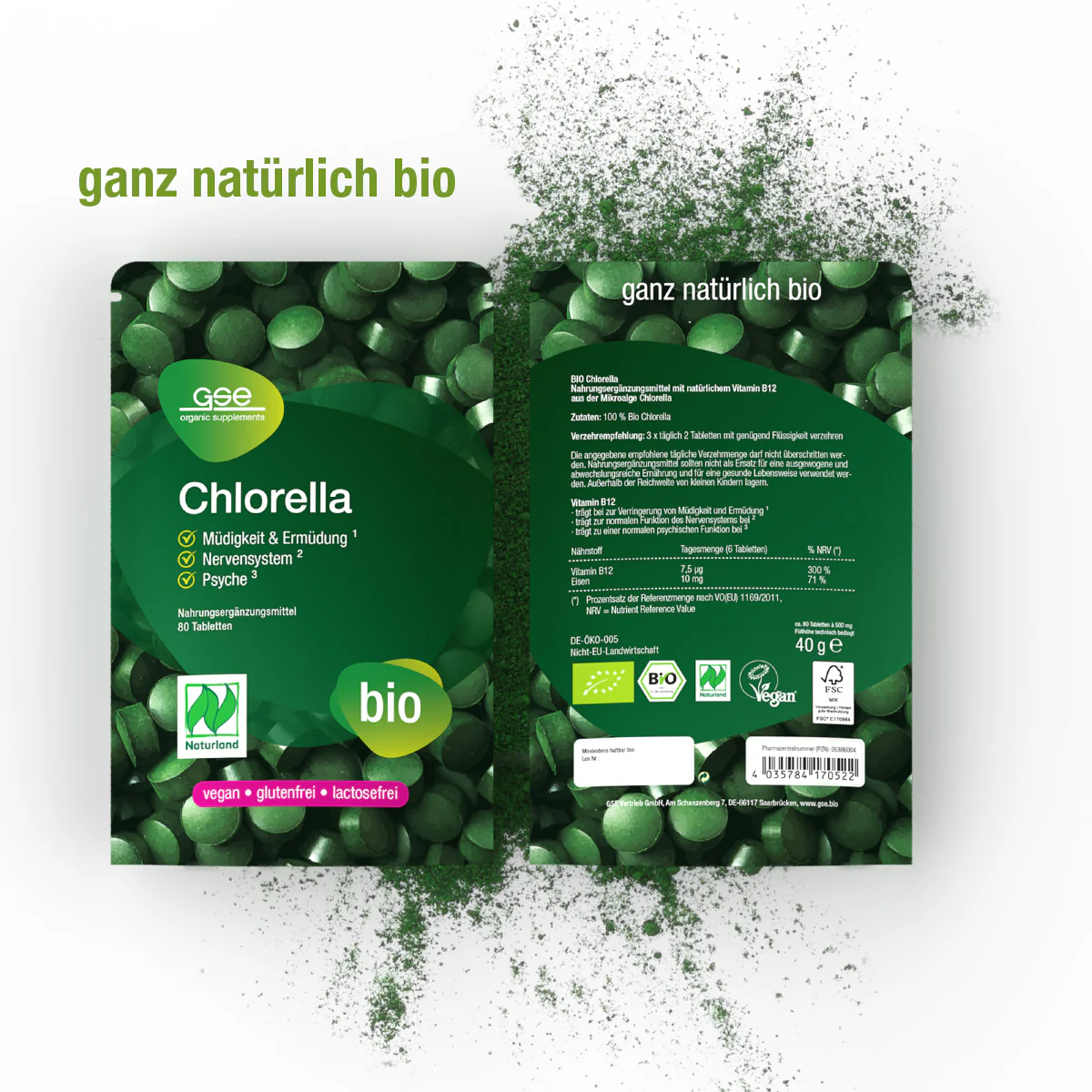 Naturland Bio Chlorella (Tabletten) - Image 3