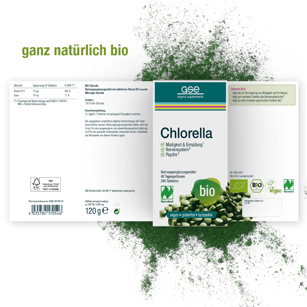 Naturland Bio Chlorella (Tabletten) - Image 7