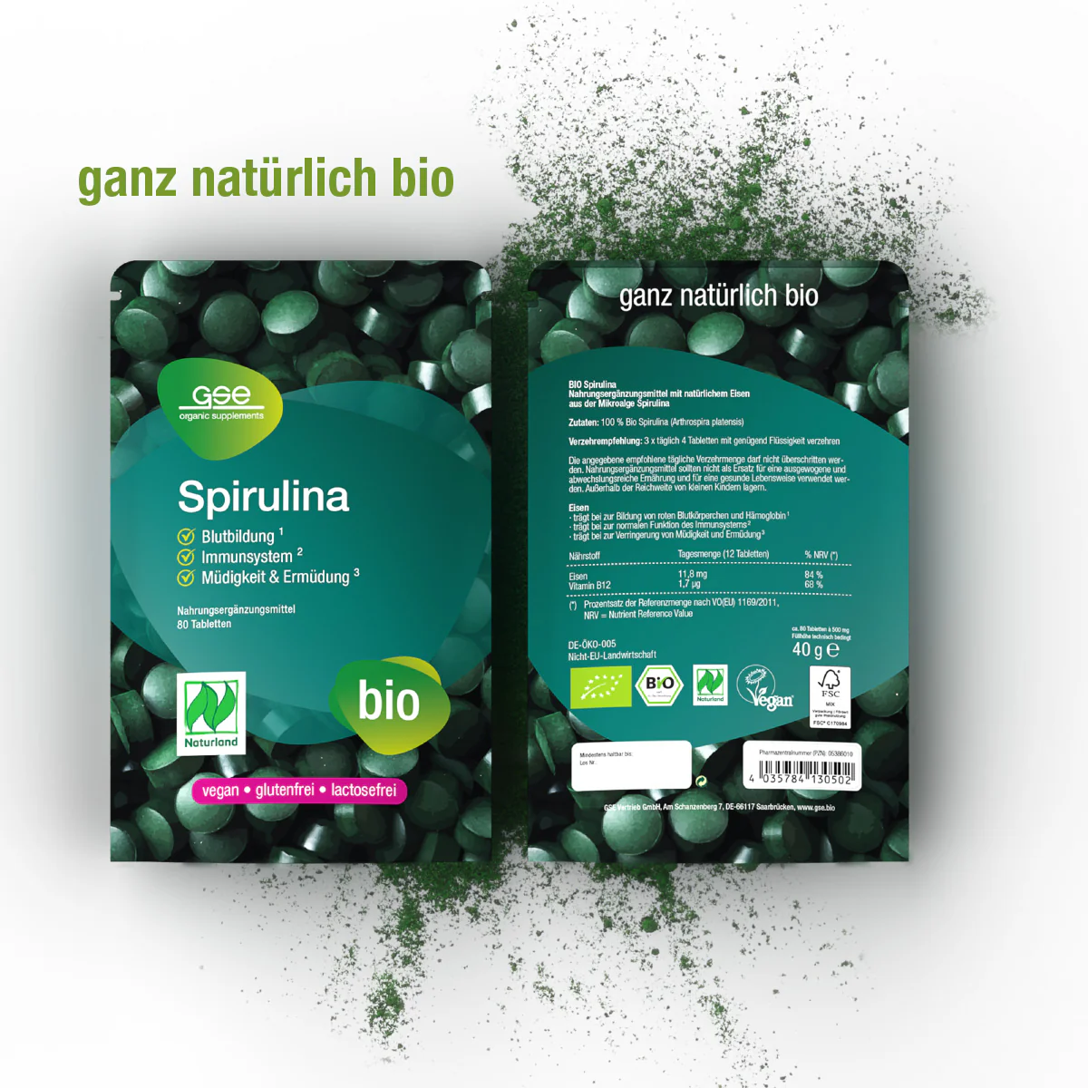 Naturland Bio Spirulina (Tabletten) - Image 3